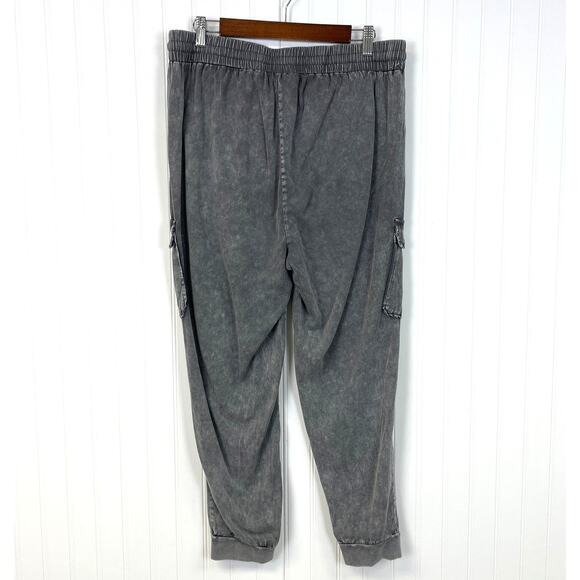 Gray Cargo Jogger Pants - Picture 3 of 11